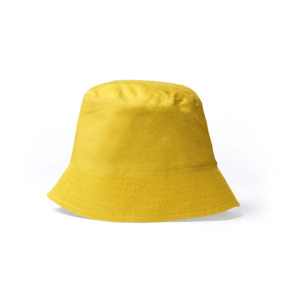 Stamina ZUMA Cotton bob hat in golden yellow - promotional merchandise printed with your company logo
