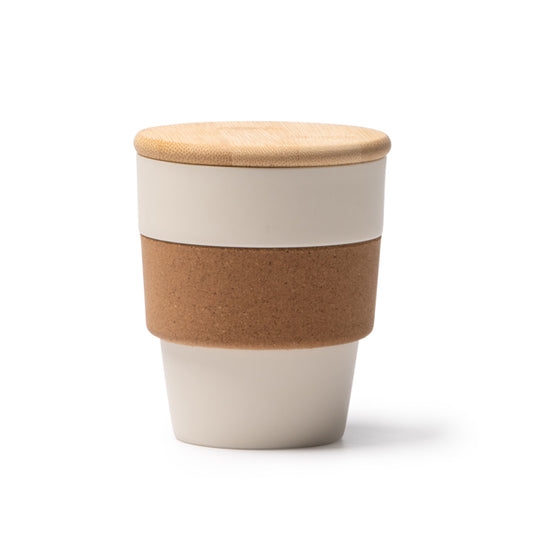 Stamina LOVREN Recycled PP body cup 350 ml in beige - promotional merchandise printed with your company logo