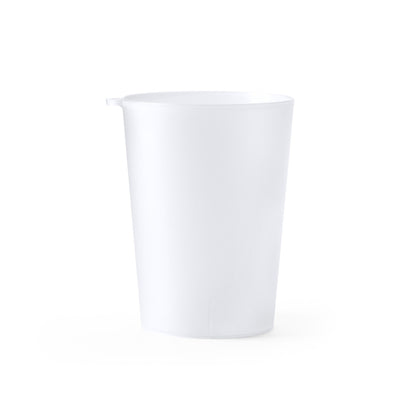 Stamina KORVAX Reusable flexible PP cup 500 ml in transparent - promotional merchandise printed with your company logo