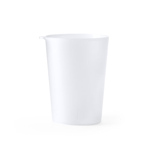 Stamina KORVAX Reusable flexible PP cup 500 ml in transparent - promotional merchandise printed with your company logo