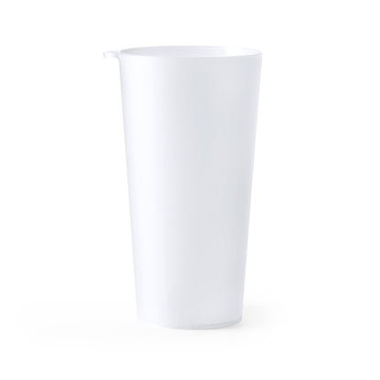 Stamina PRETOX Reusable flexible PP cup 400 ml in transparent - promotional merchandise printed with your company logo