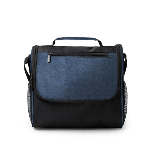 Stamina GAVINS RPET cooler bag in heather royal blue - promotional merchandise printed with your company logo