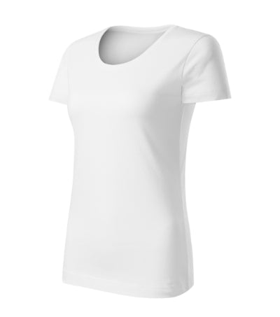 MALFINI ORIGIN in white - promotional clothing printed with your company logo