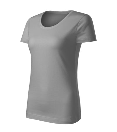 MALFINI ORIGIN in antique silver - promotional clothing printed with your company logo