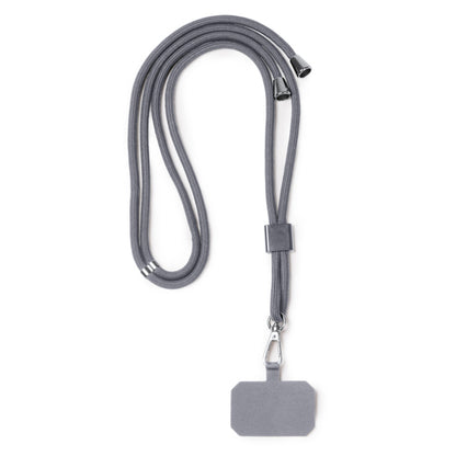 Stamina SUKI Recycled polyester lanyard in grey - promotional merchandise printed with your company logo