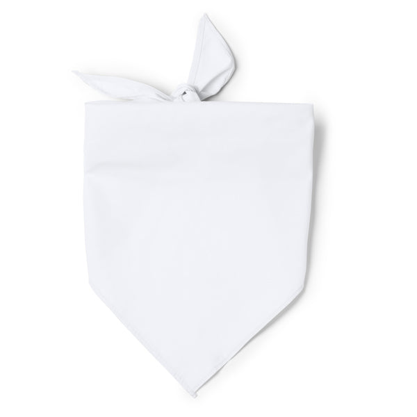 Stamina JARANA Cotton and polyester scarf in white - promotional merchandise printed with your company logo