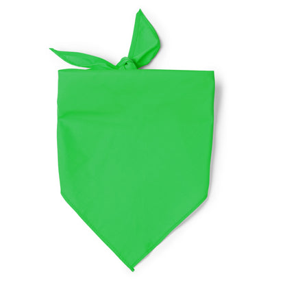 Stamina JARANA Cotton and polyester scarf in fern green - promotional merchandise printed with your company logo