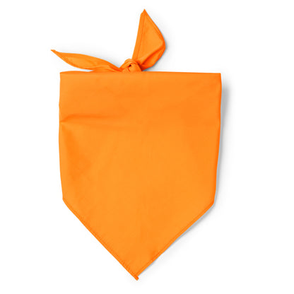 Stamina JARANA Cotton and polyester scarf in orange - promotional merchandise printed with your company logo