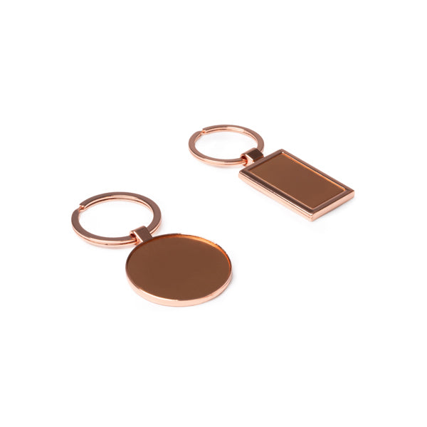 Stamina NOAH Two formats with copper keyring in rectangular - promotional merchandise printed with your company logo