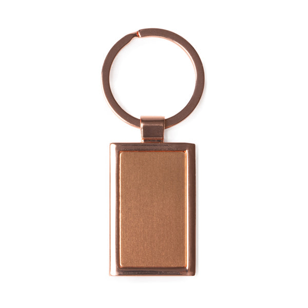 Stamina NOAH Two formats with copper keyring in rectangular - promotional merchandise printed with your company logo