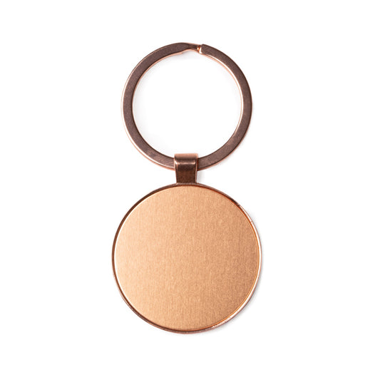Stamina NOAH Two formats with copper keyring in round - promotional merchandise printed with your company logo