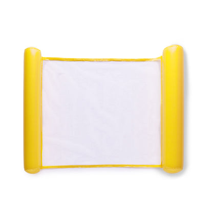 Stamina LANAI Mat with mesh and inflatable ends in yellow - promotional merchandise printed with your company logo