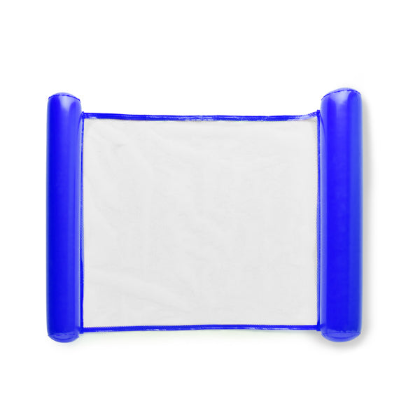 Stamina LANAI Mat with mesh and inflatable ends in royal blue - promotional merchandise printed with your company logo