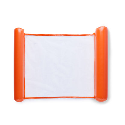 Stamina LANAI Mat with mesh and inflatable ends in orange - promotional merchandise printed with your company logo