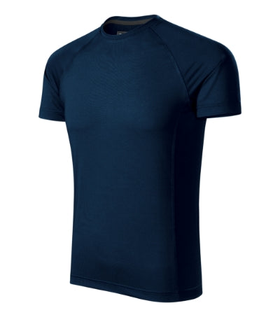 MALFINI DESTINY Men's T-shirt in navy blue - promotional clothing printed with your company logo