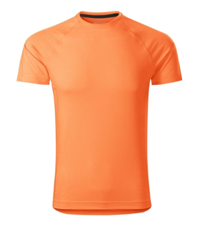 MALFINI DESTINY Men's T-shirt in neon mandarine - promotional clothing printed with your company logo