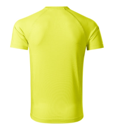 MALFINI DESTINY Men's T-shirt in neon yellow - promotional clothing printed with your company logo