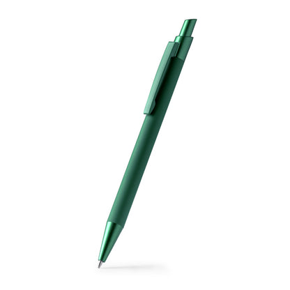 Stamina RECLUS Recycled aluminium ball pen in white - promotional merchandise printed with your company logo