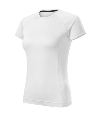 MALFINI DESTINY Women's T-shirt in white - promotional clothing printed with your company logo