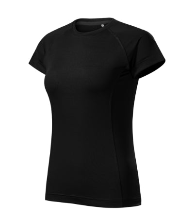 MALFINI DESTINY Women's T-shirt in black - promotional clothing printed with your company logo
