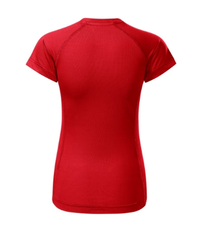 MALFINI DESTINY Women's T-shirt in red - promotional clothing printed with your company logo