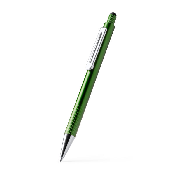 Stamina GARET Aluminium ballpoint ball pen in black - promotional merchandise printed with your company logo