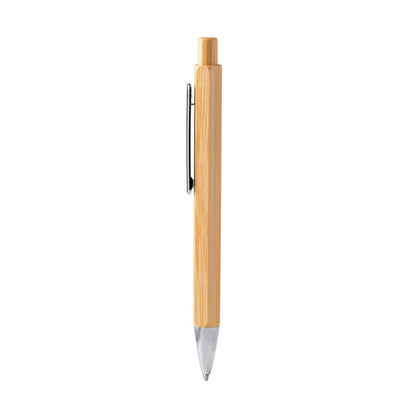 Stamina ALISTER Bamboo ball pen in beige - promotional merchandise printed with your company logo