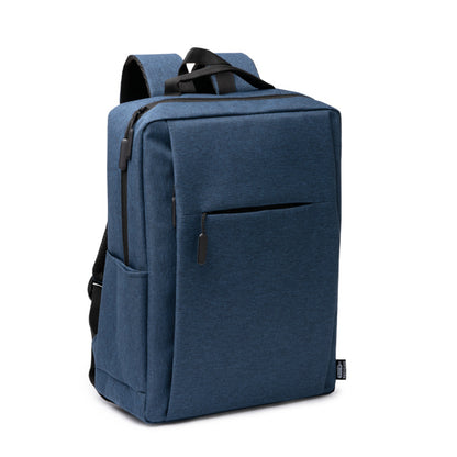BRUSON - Backpack made of 600D RPET with mottled finish