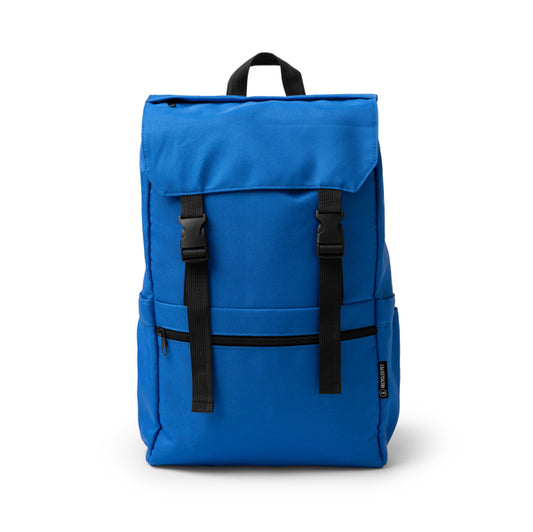 Stamina SOLAP RPET backpack in royal blue - promotional merchandise printed with your company logo