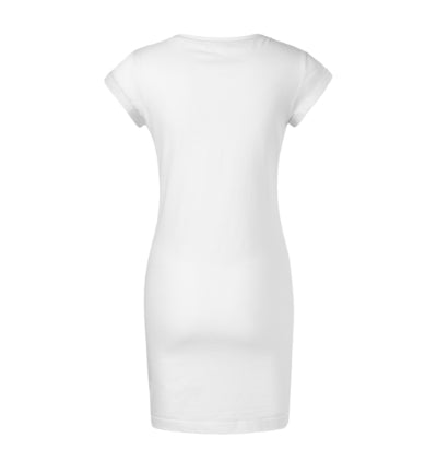 MALFINI FREEDOM Women's dress in white - promotional clothing printed with your company logo