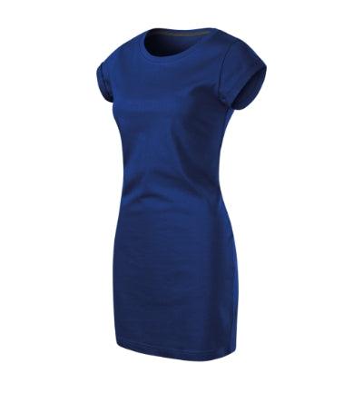 MALFINI FREEDOM Women's dress in royal blue - promotional clothing printed with your company logo