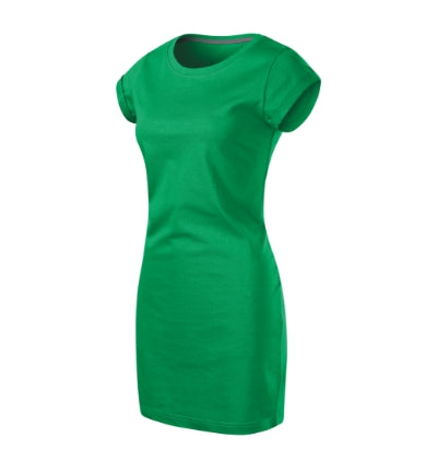 MALFINI FREEDOM Women's dress in kelly green - promotional clothing printed with your company logo