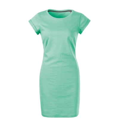 MALFINI FREEDOM Women's dress in mint - promotional clothing printed with your company logo