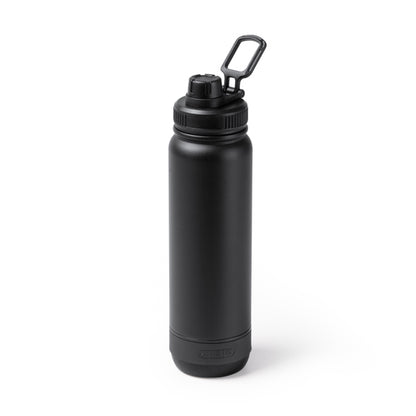 Stamina NUFRIK Double-walled stainless steel thermal bottle in white - promotional merchandise printed with your company logo