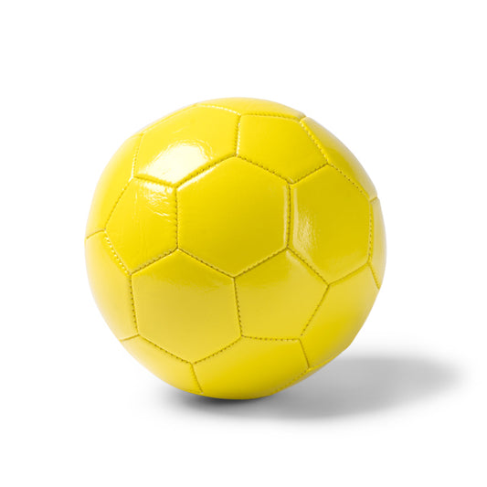 Stamina FABIO PU leather ball in yellow - promotional merchandise printed with your company logo
