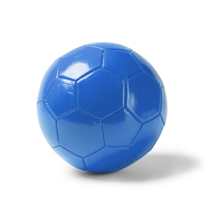 Stamina FABIO PU leather ball in royal blue - promotional merchandise printed with your company logo