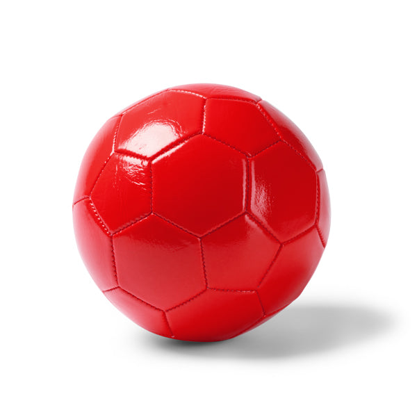 Stamina FABIO PU leather ball in red - promotional merchandise printed with your company logo