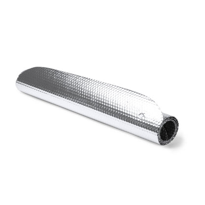 Stamina FERVE Bubble sunshade for the car in silver - promotional merchandise printed with your company logo