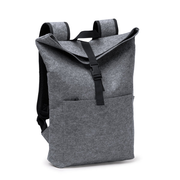 Stamina TAIPEI Recycled felt backpack in grey - promotional merchandise printed with your company logo