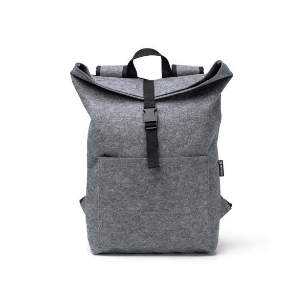 Stamina TAIPEI Recycled felt backpack in grey - promotional merchandise printed with your company logo