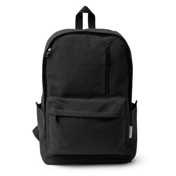 HUDSON - Recycled cotton backpack of 330 g/m²