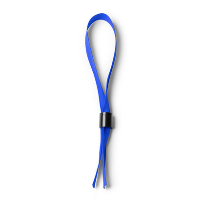 Stamina RAVE Adjustable polyester bracelet in royal blue - promotional merchandise printed with your company logo