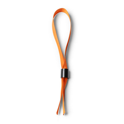 Stamina RAVE Adjustable polyester bracelet in orange - promotional merchandise printed with your company logo