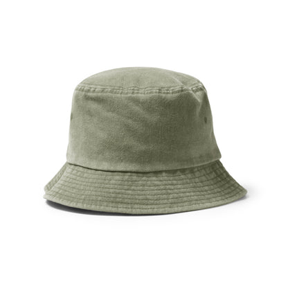Stamina DEREK Cotton beanie in khaki green - promotional merchandise printed with your company logo