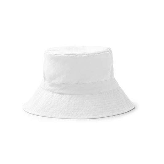 Stamina AYORA Microfiber bob hat in white - promotional merchandise printed with your company logo