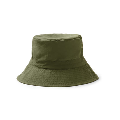 Stamina AYORA Microfiber bob hat in dark green - promotional merchandise printed with your company logo