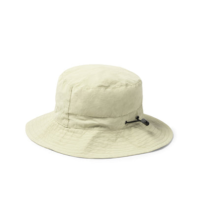Stamina LAGOS Microfiber folding bob hat in black - promotional merchandise printed with your company logo