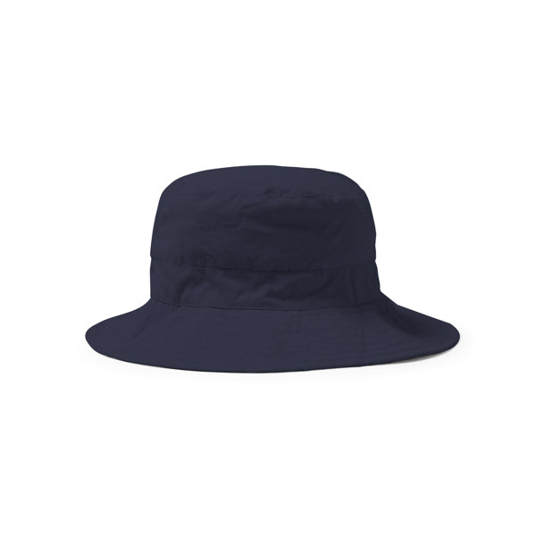 Stamina LAGOS Microfiber folding bob hat in navy blue - promotional merchandise printed with your company logo