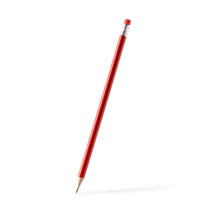 Stamina TRALEM Round wooden pencil in black - promotional merchandise printed with your company logo