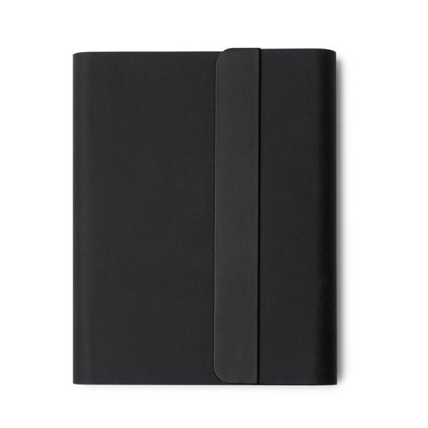 Stamina SABIX RPET multifunction folder A5 in black - promotional merchandise printed with your company logo